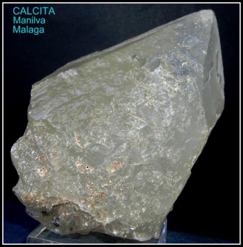 CALCITA - CRISTAL FLOTANTE - Manilva - Málaga - 9cm x 6cm (Autor: Mijeño)