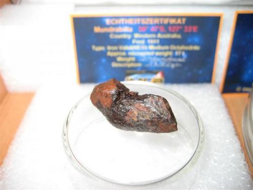 Meteorito metálico Mundrabilla (Australia) (Autor: Khalid)