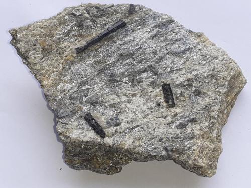 Tourmaline (variety Schorl)<br />Finstertal, Kühtai, Silz, Distrito Imst, Tirol Norte, Tirol, Austria<br />9 x 8 cm<br /> (Author: Volkmar Stingl)