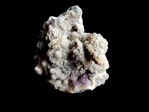 Quartz (variety amethyst)<br />Osilo, Provincia Sassari, Cerdeña/Sardegna, Italia<br />110x80x80<br /> (Author: Dany Mabillard)