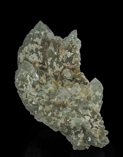 Quartz, Baryte<br />Mina Arakawa (Kyowa-Arakawa), Daisen, Prefectura Akita, Región Tohoku, Isla Honshu, Japón<br />9.7 x 6.7 cm<br /> (Author: am mizunaka)