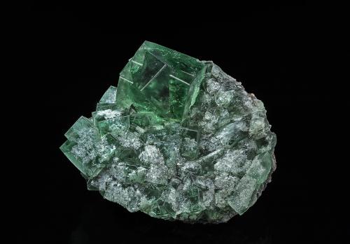 Fluorite<br />Mina Rogerley, Mina Diana Maria (filón Sutcliffe), Frosterley, Weardale, North Pennines Orefield, County Durham, Inglaterra / Reino Unido<br />6.9 x 6.0 cm<br /> (Author: am mizunaka)