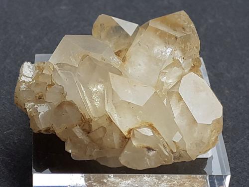 Quartz<br />Cañon Fendels, Ried im Oberinntal, Distrito Landeck, Tirol Norte, Tirol, Austria<br />3 x 3 cm<br /> (Author: Volkmar Stingl)