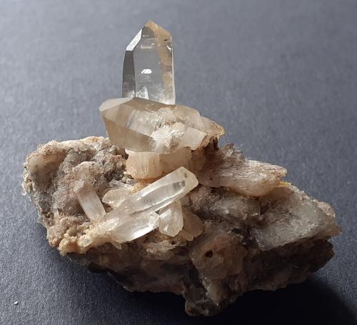 Quartz<br />Klammalm, Navis, Distrito Innsbruck-Land, Tirol Norte, Tirol, Austria<br />5 x 3 cm<br /> (Author: Volkmar Stingl)