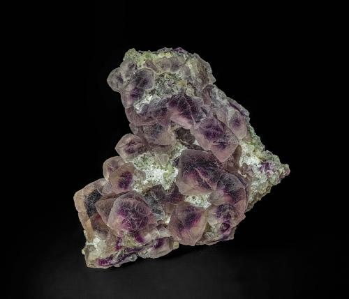 Fluorite<br />Concesión Judith Lynn (Indicios T & G), Yacimiento Pine Canyon, Montes West Burro, Distrito Burro Mountains, Condado Grant, New Mexico, USA<br />6.8 x 5.7 cm<br /> (Author: am mizunaka)