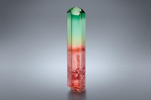 Elbaite<br />Rubaya, Bahunde, Territorio Masisi, Provincia Kivu del Norte (Kivu), República Democrática del Congo (Zaire)<br />1.5 x 2 x 8 cm<br /> (Author: MIM Museum)