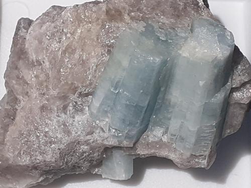 Beryl (variety aquamarine)<br />Codera Valley, Novate Mezzola, Valchiavenna, Sondrio, Lombardía, Italia<br />3 x 2,2 cm<br /> (Author: Volkmar Stingl)