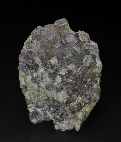 Fluorite, Quartz<br />Ilmenau, Ilm-Kreis, Turingia/Thüringen, Alemania<br />7.3 x 5.4 cm<br /> (Author: am mizunaka)