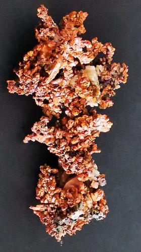 Copper<br />Mina Bou Nahas, zona minera Oumjrane, Comunidad Alnif, Provincia Tinghir, Región Drâa-Tafilalet, Marruecos<br />3cmx11cm<br /> (Author: Enrique Llorens)