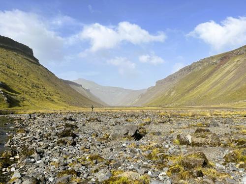 La fisura volcánica mide más de 45 km y la impresión de paz y soledad es única en este paisaje. (Autor: Antonio P. López)