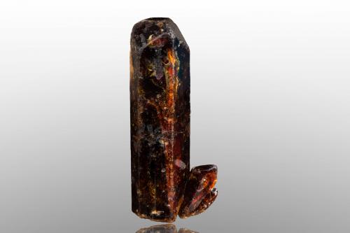 Monazite (Group)<br />Provincia Badakhshan, Afganistán<br />3.5 x 2 x 7 cm<br /> (Author: MIM Museum)