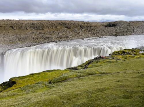 La impresionante catarata Dettifoss en una foto con exposición larga.
Todo un espectáculo de la fuerza del agua. (Autor: Antonio P. López)