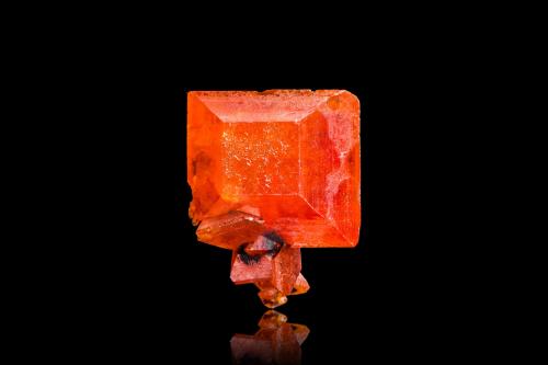 Wulfenite<br />M'Fouati, Distrito M'Fouati, Departamento Bouenza, República del Congo<br />3 x 2.5 x 3 cm<br /> (Author: MIM Museum)