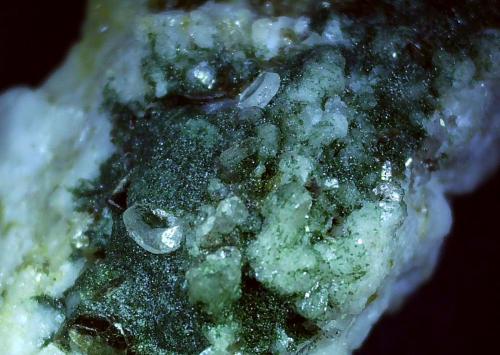 Apatite<br />Griesberg, Gries am Brenner, Distrito Innsbruck-Land, Tirol, Austria<br />FoV ca. 2 x 1,5 cm<br /> (Author: Volkmar Stingl)