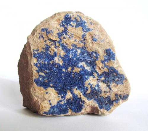 Azurite<br />Neubulach, Calw, Distrito Calw, Región Karlsruhe, Baden-Württemberg, Alemania<br />Specimen size 8 x 7,5 cm<br /> (Author: Tobi)