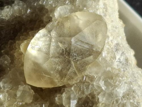 Calcite<br />Cantera La Sambre, Landelies, Montigny-le-Tilleul, Provincia Hainaut, Región Valona, Bélgica<br />5,5 x 4,5 cm<br /> (Author: Volkmar Stingl)