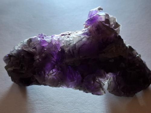 Fluorite<br />Fisura Rucksack, Weisseck, Zederhaus, Distrito Tamsweg, Salzburgo/Salzburg, Austria<br />11,5 x 6,5 cm<br /> (Author: Volkmar Stingl)