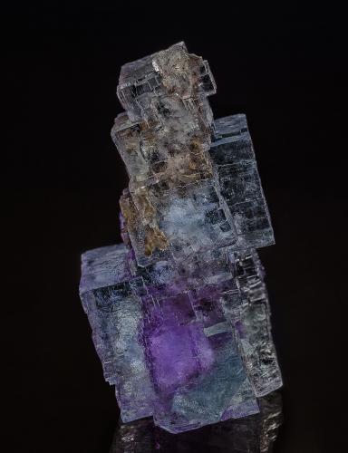 Fluorite<br />Cantera Stoneco Auglaize, Junction, Condado Paulding, Ohio, USA<br />5.1 x 3.7 x 3.1 cm<br /> (Author: am mizunaka)