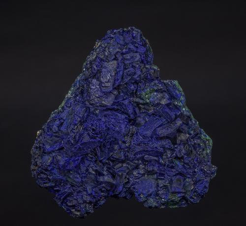 Azurite, Malachite<br />Chessy-les-Mines, Les Bois d'Oingt, Villefranche-sur-Saône, Rhône, Auvergne-Rhône-Alpes, Francia<br />6.0 x 7.0 cm<br /> (Author: am mizunaka)