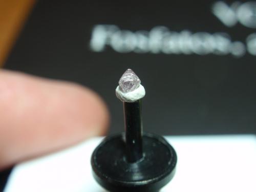 Diamante<br />Mina Argyle, Zona Lake Argyle, Condado Wyndham East Kimberley, Kimberley, Australia Occidental, Australia<br />3x2 mm<br /> (Autor: Ignacio)