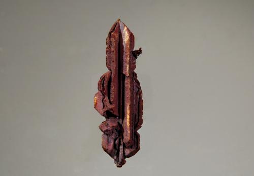 Copper<br />Mina Bou Nahas, zona minera Oumjrane, Comunidad Alnif, Provincia Tinghir, Región Drâa-Tafilalet, Marruecos<br />2.6 cm<br /> (Author: crosstimber)