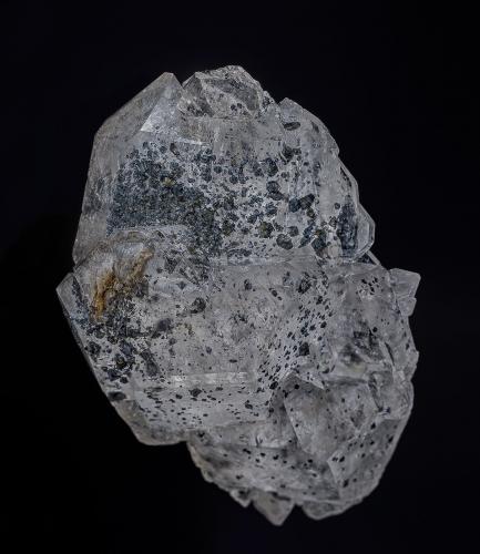 Quartz, Anatase<br />Urales Polares, Siberia Occidental, Rusia<br />10.2 x 7.2 cm<br /> (Author: am mizunaka)