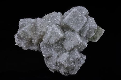 Quartz, Fluorite<br />Mina Blackdene, Ireshopeburn, Weardale, North Pennines Orefield, County Durham, Inglaterra / Reino Unido<br />8.5 x 8.0 cm<br /> (Author: am mizunaka)