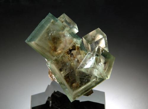 Fluorite<br />Xianghualing, Linwu, Prefectura Chenzhou, Provincia Hunan, China<br />2.0 x 2.9 cm<br /> (Author: crosstimber)