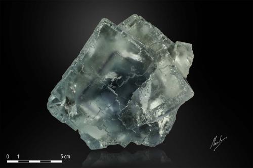 Fluorite<br />Mina La Viesca, zona minera de La Collada, Huergo, Siero, Comarca Oviedo, Principado de Asturias (Asturias), España<br />150 x 120 mm<br /> (Author: Manuel Mesa)