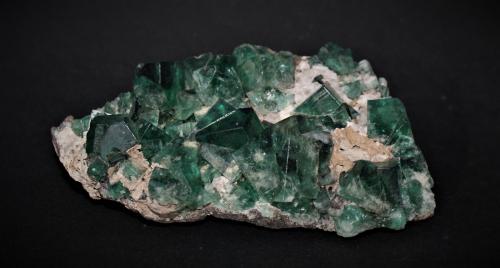 Fluorite<br />Mina Rogerley, Frosterley, Weardale, North Pennines Orefield, County Durham, Inglaterra / Reino Unido<br />100mm  x 55mm x 40mm<br /> (Author: Philippe Durand)