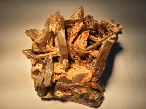 Baryte<br />Mina Palm Park, Distrito Rincon, Condado Doña Ana, New Mexico, USA<br />90 mm x 80 mm x 60 mm<br /> (Author: Robert Seitz)