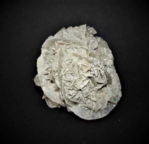 Gypsum<br />Capestang, Distrito Béziers, Hérault, Occitanie, Francia<br />60mm x 50mm x 50mm<br /> (Author: Philippe Durand)