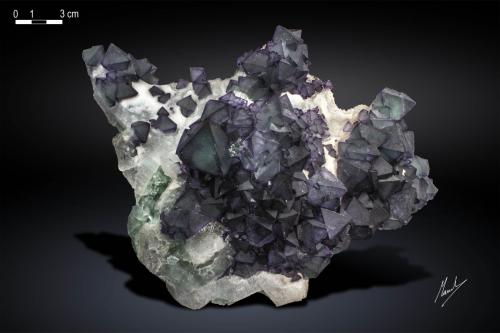 Fluorite<br />Mina De'an, Wushan, De'an, Prefectura Jiujiang, Provincia Jiangxi, China<br />220 X 160 mm<br /> (Author: Manuel Mesa)