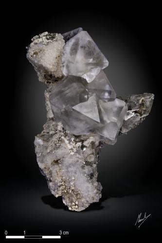 Fluorite<br />Zona minera Huanggang, Hexigten Banner (Kèshíkèténg Qí), Chifeng (Ulanhad), Región Autónoma Mongolia Interior, China<br />106 X 68 mm<br /> (Author: Manuel Mesa)