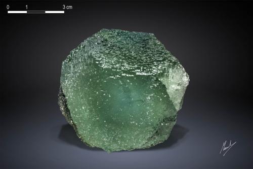 Fluorite<br />Mina Manaoshan, Dongpo, Distrito Yizhang, Prefectura Chenzhou, Provincia Hunan, China<br />70 x 70 mm<br /> (Author: Manuel Mesa)