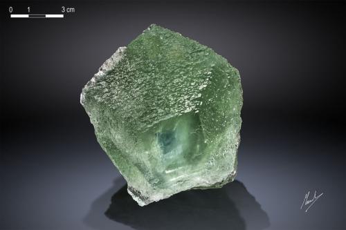 Fluorite<br />Mina Manaoshan, Dongpo, Distrito Yizhang, Prefectura Chenzhou, Provincia Hunan, China<br />92 x 90 mm<br /> (Author: Manuel Mesa)