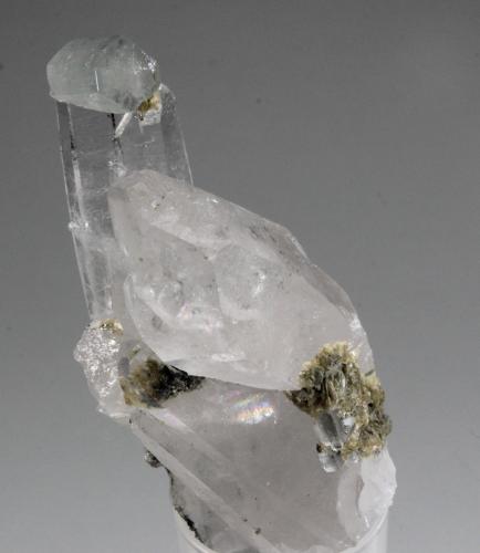 Apatite, Quartz<br />Minas da Panasqueira, Aldeia de São Francisco de Assis, Covilhã, Castelo Branco, Cova da Beira, Centro, Portugal<br />86 mm x 53 mm  x 35 mm<br /> (Author: Don Lum)