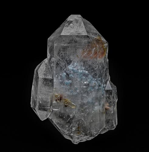 Quartz, Cookeite<br />Little Rock, Condado Pulaski, Arkansas, USA<br />6.6 x 4.3 cm<br /> (Author: am mizunaka)