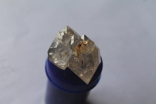 Cuarzo (variedad cristal de roca)<br />Ganesh Himal, Distrito Dhading, Bagmati Pradesh, Nepal<br />3 x 2 cm.<br /> (Autor: Rafael varela olveira)