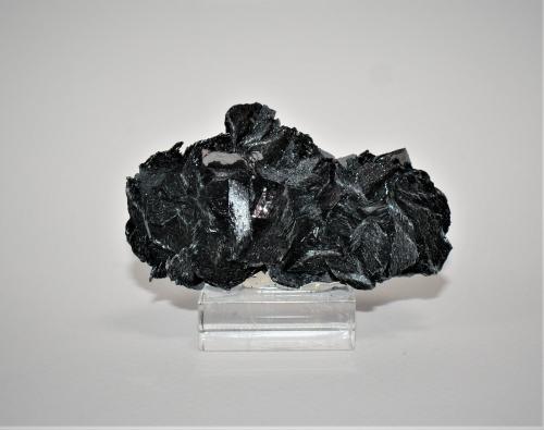 Hematite<br />La Combe de la Selle, Saint-Christophe-en-Oisans, Comuna Le Bourg d'Oisans, Isère, Auvergne-Rhône-Alpes, Francia<br />65mm x 40mm x 20mm<br /> (Author: Philippe Durand)