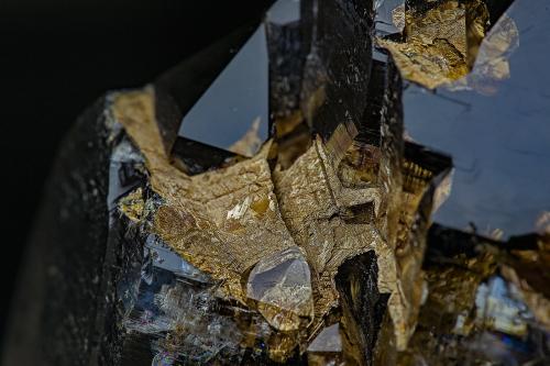 Quartz, Rutile<br />Punta d'Aurona, Brig District, Wallis (Valais), Suiza<br /><br /> (Author: am mizunaka)