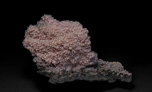 Rhodochrosite, Ilvaite<br />Taxco de Alarcón, Municipio Taxco, Guerrero, México<br />10.7 x 5.8 cm<br /> (Author: am mizunaka)