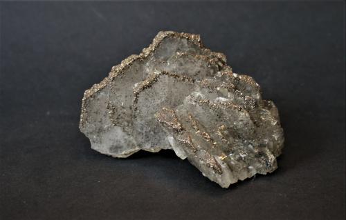 Barite and Marcasite<br />Mina Bou Nahas, zona minera Oumjrane, Comunidad Alnif, Provincia Tinghir, Región Drâa-Tafilalet, Marruecos<br />100mm x 60mm x 50mm<br /> (Author: Philippe Durand)