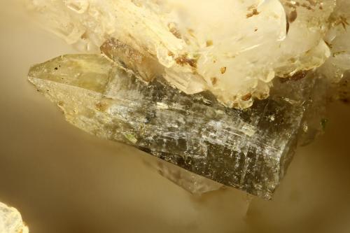 Gadolinite-(Y)<br />Washington Pass, Batolito Golden Horn, Condado Okanogan, Washington, USA<br />FOV = 2.0 mm<br /> (Author: Doug)