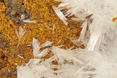 Hemimorphite<br />Colina Tecoma, Cordillera Pilot, Distrito Lucin, Condado Box Elder, Utah, USA<br />FOV = 4.0 mm<br /> (Author: Doug)