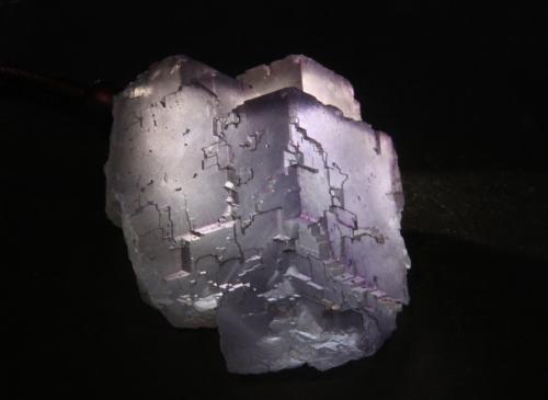 Fluorite<br />Mina La Viesca, zona minera de La Collada, Huergo, Siero, Comarca Oviedo, Principado de Asturias (Asturias), España<br />61mm x 56mm x 51mm<br /> (Author: Firmo Espinar)