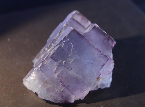 Fluorite<br />Mina La Viesca, zona minera de La Collada, Huergo, Siero, Comarca Oviedo, Principado de Asturias (Asturias), España<br />61mm x 56mm x 51mm<br /> (Author: Firmo Espinar)