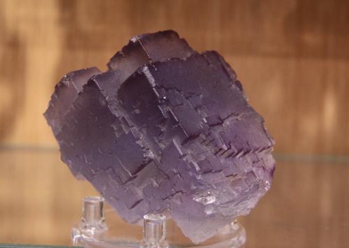 Fluorite<br />Mina La Viesca, zona minera de La Collada, Huergo, Siero, Comarca Oviedo, Principado de Asturias (Asturias), España<br />61mm x 56mm x 51mm<br /> (Author: Firmo Espinar)