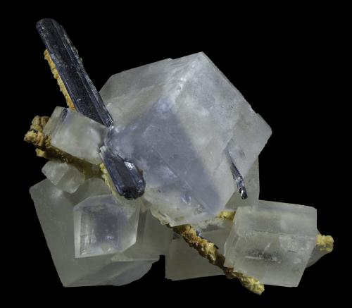 Baryte<br />Mina Zhanergou, Lushi, Prefectura Sanmenxia, Provincia Henan, China<br />58 x 38 x 20 mm<br /> (Author: Rob Schnerr)