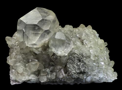 Calcite<br />Mina La Cuerre, zona minera de La Florida, Rionansa-Herrerías, Comarca Saja-Nansa, Cantabria, España<br />55 x 40 x 37 mm<br /> (Author: Rob Schnerr)